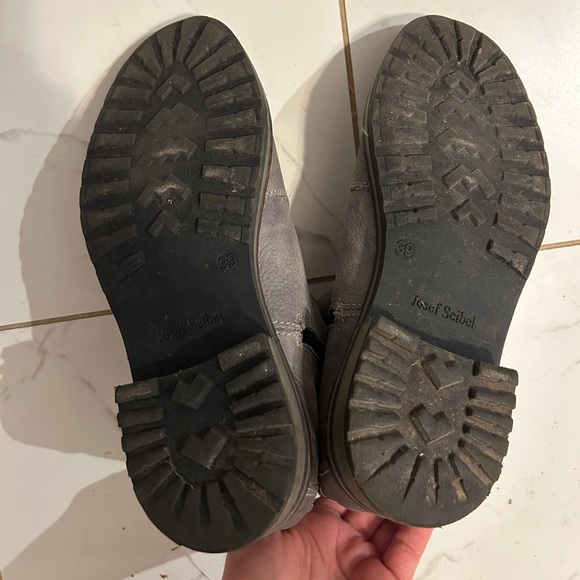 Women’s Josef Seibel Grey Ankle Boots Sz 8 - Picture 7 of 7